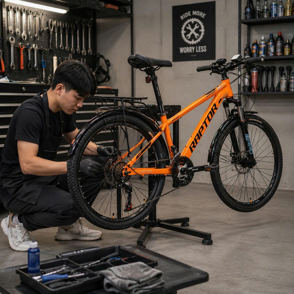 vệ sinh xe đạp
